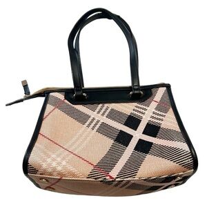 Spartina 449 Womens Plaid Handbag *FLAWED